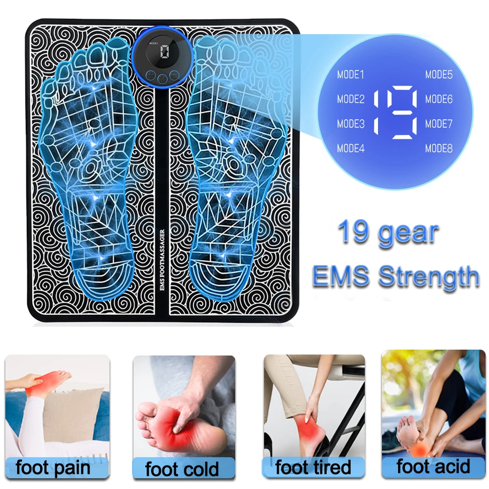 EMS Foot & Leg Massager Mat