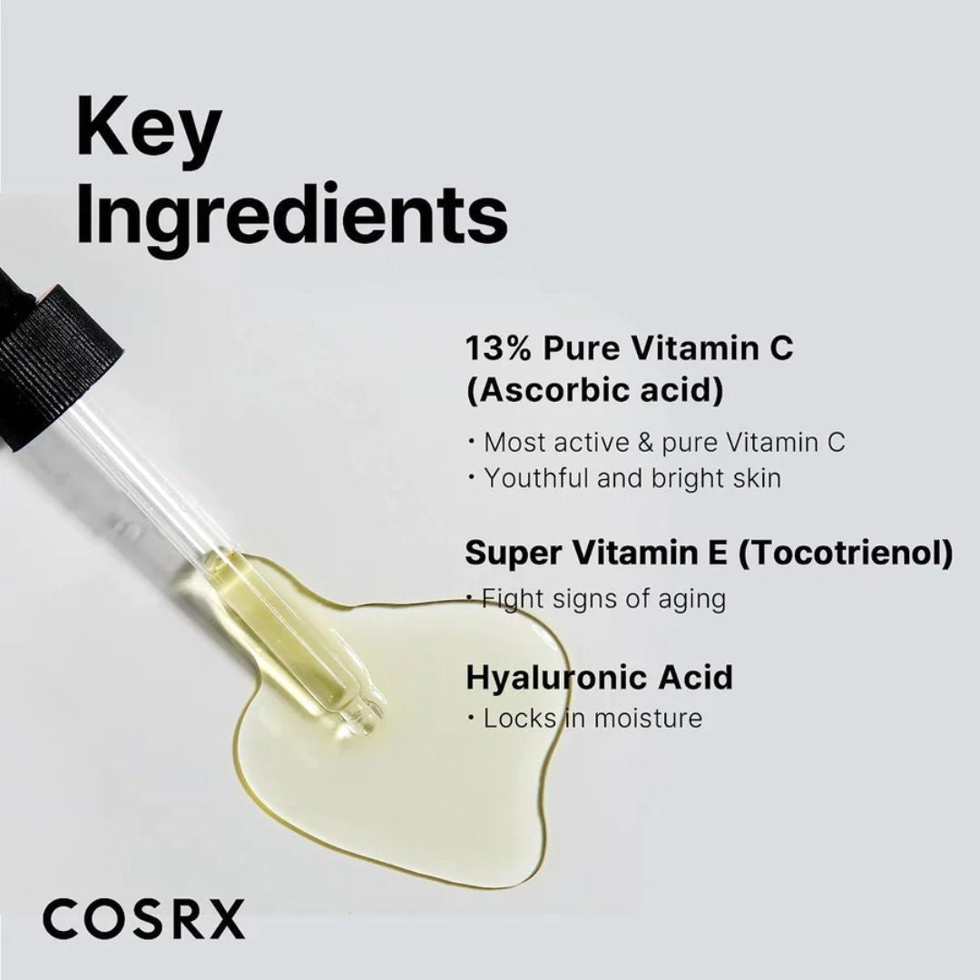 COSRX The Vitamin C 13 Serum – Brighten, Repair & Glow Naturally Beauty sphere