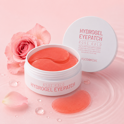 Rose Gold Hydrogel Under Eye Patches