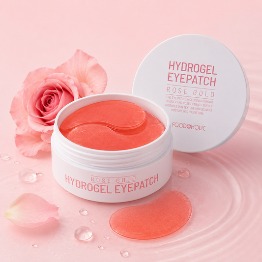 Rose Gold Hydrogel Under Eye Patches