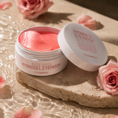 Rose Gold Hydrogel Under Eye Patches