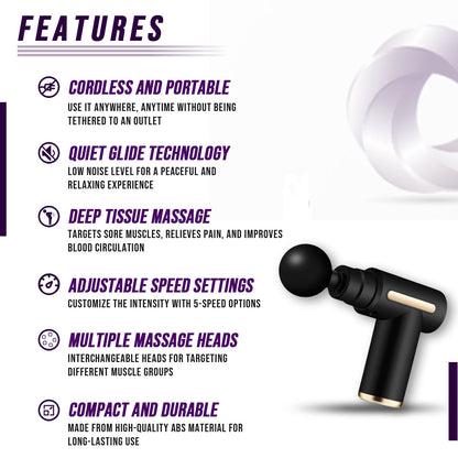 Deep Relief Muscle Massage Gun 💪