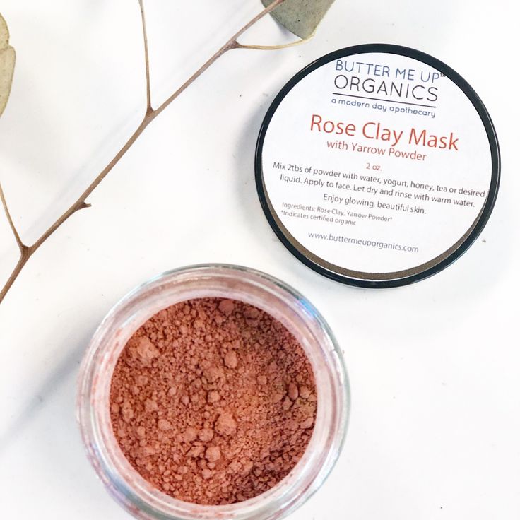 Purifying Organic Clay Face Mask 🌿