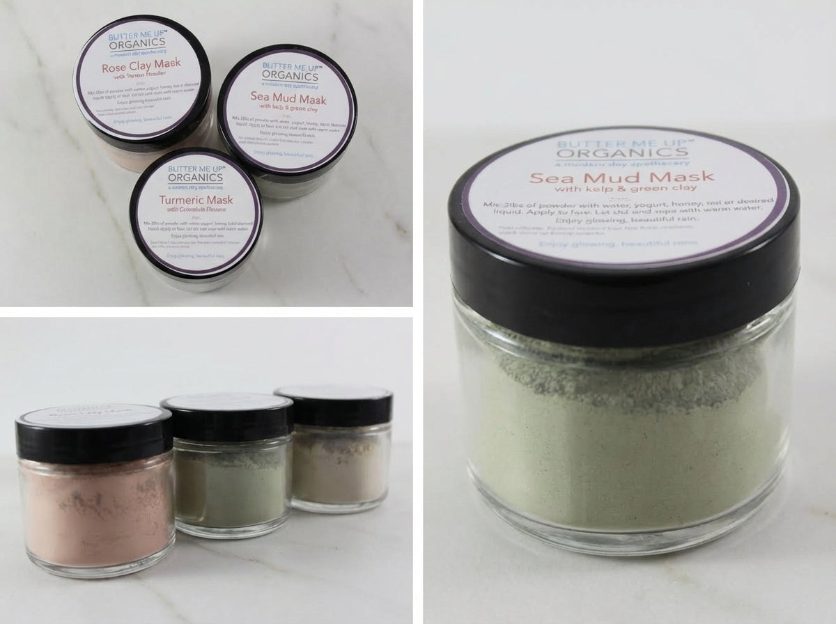 Purifying Organic Clay Face Mask 🌿