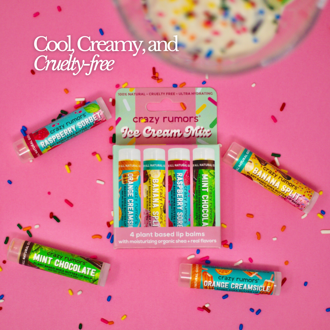 Ice Cream Mix Lip Balm Set 🍦