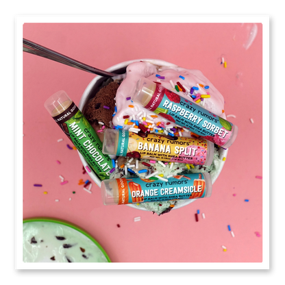 Ice Cream Mix Lip Balm Set 🍦